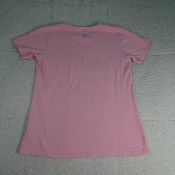 Life is Good at 40, Enjoy the Ride Pink T-Shirt Md - Picture 2 of 7